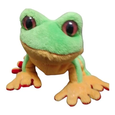 Ganz Webkinz Lilkinz Plush Tree Frog No Tush Tag No Code - Image 1 of 4