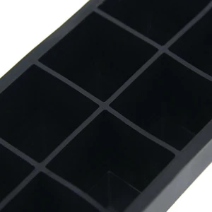 Big Cube Giant Jumbo Large Silicone Ice Cube Square Maker Tray Mold Mo~dr - Imagen 1 de 11