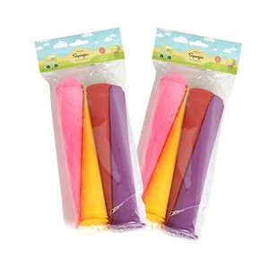 Eddingtons Squeezies - Tube Lolly Mould - Set of 4 - Homemade Ice Lollies x 2 - Picture 1 of 1