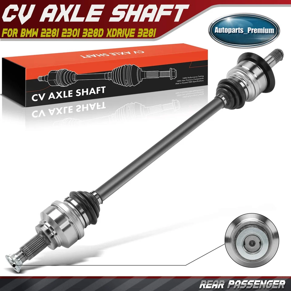 Conjunto de eje CV trasero derecho para BMW 228i 230i 328d xDrive 328i 335i 430i Foto 1 de 4