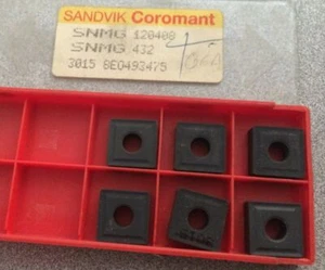 SANDVIK Coromant SNMG 432 120408 3015 Drehmaschine Hartmetalleinsätze 6 Stück Neu - Bild 1 von 1