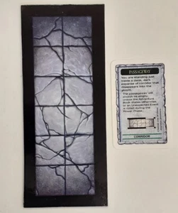 Tarjeta de mazmorra Warhammer Quest Room Azulejos gris corredor más - Imagen 1 de 1