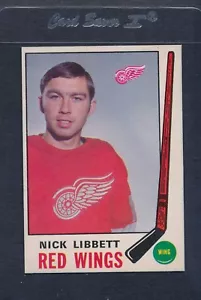 1969/70 O-Pee-Chee OPC #162 Nick Libbett Red Wings NM *25 - Picture 1 of 1