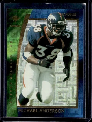 2000 Collector's Edge Odyssey Michael Anderson Rookie RC #076/999 Broncos - Image 1 of 2