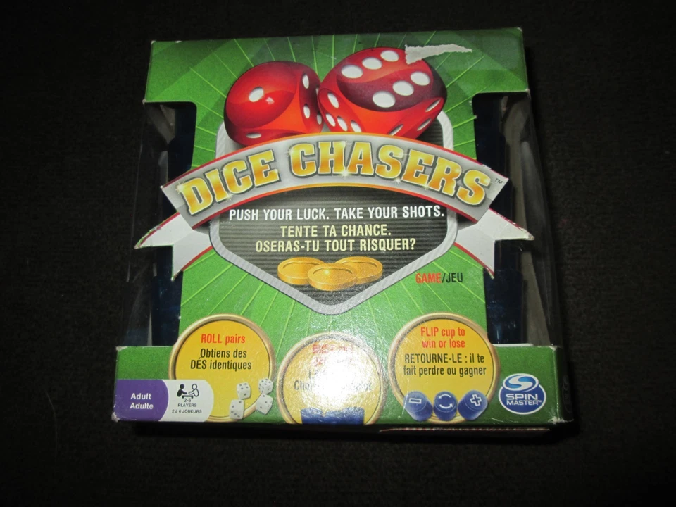 DICE CHASERS Dice Game Family Night by Spin Master NEW SEALED - Image 1 of 1