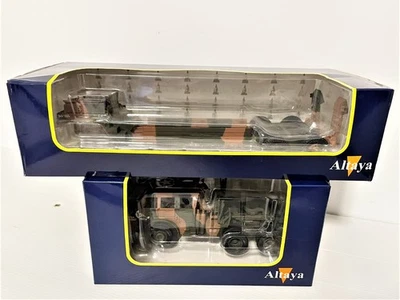 RARE CAMION PACIFIC M25 SEMI REMORQUE PORTE CHAR - ALTAYA - 1/43-EDITION LIMITÉE - Photo 1/4