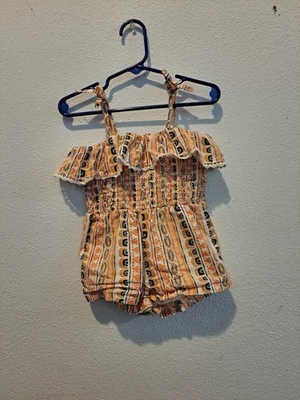 Savannah Girls Size 2T Smocked Romper  - Image 1 of 4