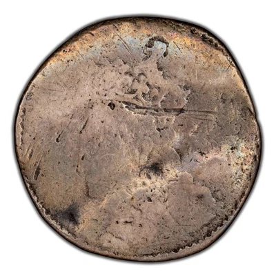 Great Britain 1572 6d Six Pence Silver Coin - Heavily Clipped 1.2g 18mm - Image 1 of 2