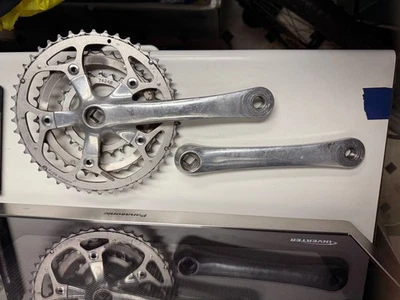 Juego de bielas Shimano XTR FC-M900 vintage cónicas cuadradas 180 mm Foto 1 de 4