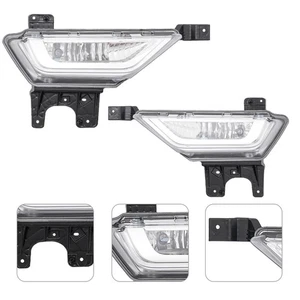 2021-2023 Ford F150 Halogen Fog Lights with LED DRL - Left & Right - Picture 1 of 16