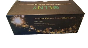 Ollny 20m 200 LED Outdoor Fairy Lights Usb Mains  Powered Purple - Picture 1 of 4