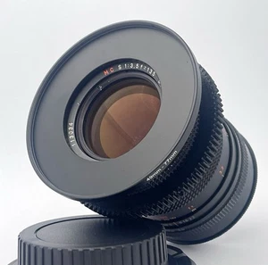 Carl Zeiss Jena Red MC Sonnar 3.5/135 Lens Cine Mod Canon EF Mount - Picture 1 of 10