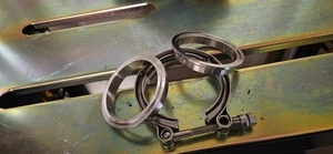 3" stainless steel v-band kit (male/female) *Guaranteed Stainless Flanges* - Picture 1 of 2