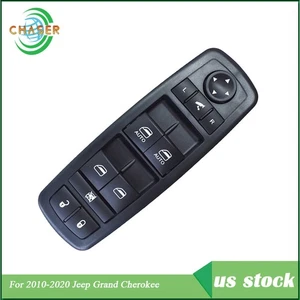 Electric Powered Window Switch Suitable For 2010-2020 Jeep Grand Cherokee Black - Picture 1 of 8