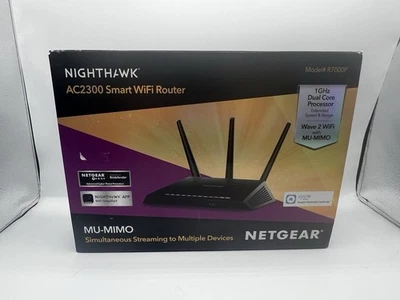 NETGEAR Nighthawk AC2300 Smart Wi-Fi 5 Router 1GHz Dual Core Processor - R7000P - Image 1 of 4