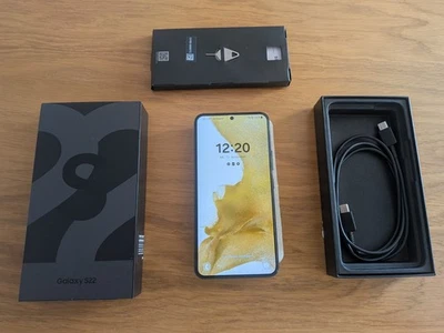 Samsung Galaxy S22 SM-S901B/DS - 256GB - Phantom Black (Dual-SIM) ✅ wie NEU ✅ - Bild 1 von 4