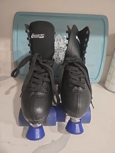 Patines Chicago Para Hombre Premium Cuero Forrado Pista Patín - Talla 7 - Imagen 1 de 10