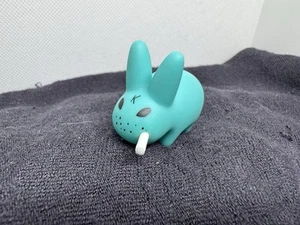 Kidrobot Frank Kozik Smorkin Labbit Series 4 Teal Blue 1/25 Figure NO BOX - Picture 1 of 5