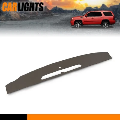 Fit For 07-14 Cadillac Escalade Dash Defrost Vent Grille Cover Cap Brown Overlay Foto 1 de 4