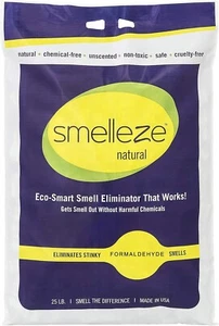SMELLEZE Eco Formaldehyde Cleanup Absorbent & Deodorizer: 50 lb. Granules - Imagen 1 de 7