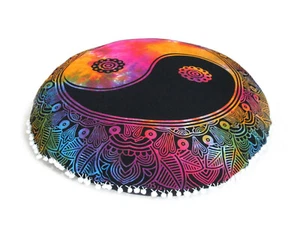 New 32" Round Floor Cushion Cover Decorative Pillow Cover GH9 - Picture 1 of 4