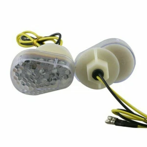 Moto Coppia di indicatori di direzione a LED per Kawasaki Ninja ZX6R 7R 9R 10R - Picture 1 of 5