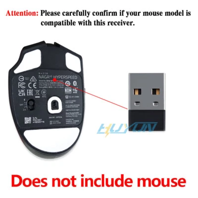 For Razer Naga V2 Hyperspeed Wireless Gaming Mouse Adapter New USB Receiver - Image 1 of 4