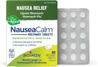 Boiron NauseaCalm Natural Relief For Upset Stomach 60 Meltaway Tablets 06/26