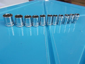 DEWALT metric 1/4 in Drive tools, set of 11 - Picture 1 of 3