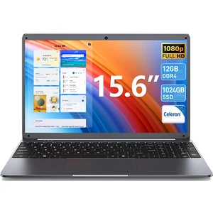 SGIN Laptop 4GB RAM 128GB SSD 17.3" Intel Celeron Dual-core 2.0GHz FHD Display - Picture 1 of 10
