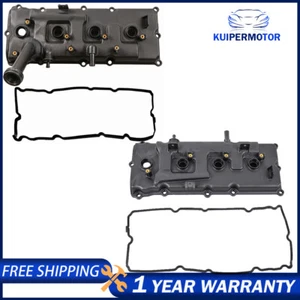 pair of LH&RH Engine Valve Cover w/Gasket for Nissan Armada Titan Infiniti QX56 - Bild 1 von 11