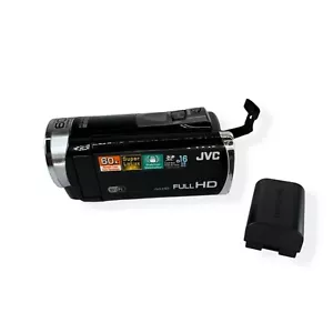JVC GZ-EX355BU Full HD Camcorder Black WiFi 60x Dynamic Zoom Image Stabilizer - Picture 1 of 10