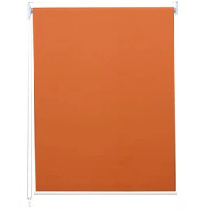 Persiana MCW-D52, persiana enrollable de ventana, protector solar 110x160cm naranja - Imagen 1 de 5