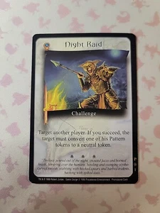 Wheel of Time CCG Night Raid PROMO (P01) Trading Card TCG - Picture 1 of 2