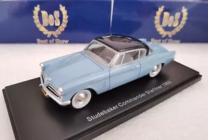 Bos 1/43 Studebaker Commander 1953 Blue #84 - Picture 1 of 6