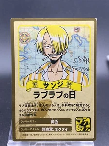 Sanji One Piece Baron Omatsuri und die geheime Insel Besucherkarte - Bild 1 von 11