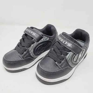 Heely's Propel Skates With Wheels Light Up Boy Lace Sneakers Shoes Sz 13 Youth - Picture 1 of 7