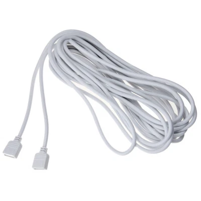 10pcs 5M Extension Cable Connect 4pins Plug For 5050/3528 RGB LED Strip lights - Image 1 of 4