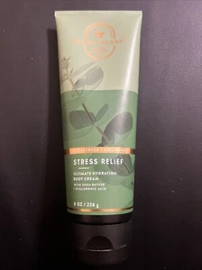 Bath & Body Works Aromatherapy Stress Relief Body Cream Eucalyptus Spearmint 8oz - Picture 1 of 8
