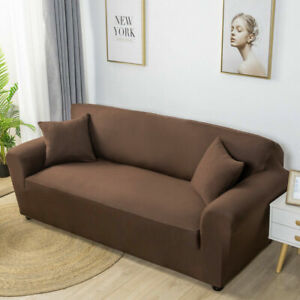Sofa Slip Covers Slipcover Protector High Stretch 1 2 3 4 Seater L Shape Couch