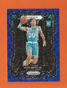 2023-24 PRIZM FAST BREAK BLUE DISCO PRIZM RC NICK SMITH JR. #d 005/150 *LEGGI* - Foto 1 di 2