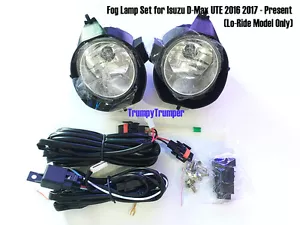 JUEGO DE LUCES ANTINIEBLA E4 para ISUZU D-MAX DMAX SX 2016 2017 Presente LOW RIDE UTE - Imagen 1 de 4