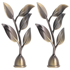 2 Pcs of Home Decor Curtain Supply Curtain Accessory for Home Hotel Curtain Rod