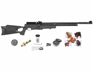 Hatsan AT44PA10 Pump Long QES .25 Cal Air Rifle with Targets and Pellets Bundle - Picture 1 of 12
