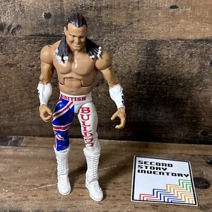 2011 Mattel WWE Elite Collection British Bulldog Wrestling Action Figure WWF AEW - Picture 1 of 3
