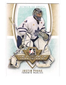 2007-08 ITG Between The Pipes - Future of Goaltending - Justin Pogge #FOG-07 - Picture 1 of 2