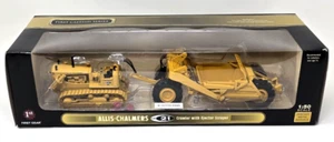 Allis-Chalmers First Casting Series Crawler with Ejector Scraper 1:50 Scale Toy - Picture 1 of 15