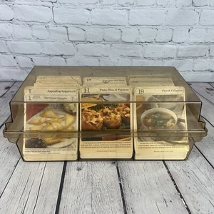 Vintage My Great Recipe Card Library Index 1-30 Recipes 1990 Cooking Set USA - Picture 1 of 17