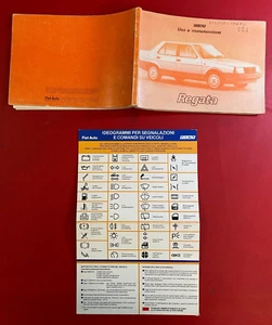 FIAT REGATA LIBRETTO USO E MANUTENZIONE 1983 (Italiano) + Folder Segnali - Foto 1 di 6