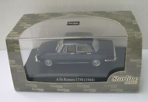 ALFA ROMEO 1750 ( 1968 ) Blue Olandese   Starline models 1/43 